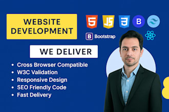 build, rebuild custom full stack websites expert
