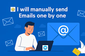 manually send emails one by one