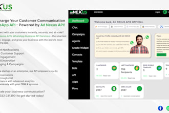 integrate whatsapp API for customer support and marketing