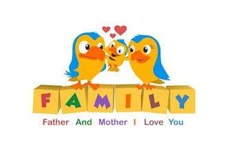 design attractive attract logo for project family
