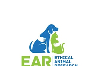 do amazing animal, pet, dog cartoon mascot logo