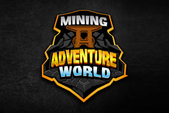 design classic super adventure world logo