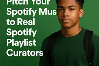 pitch your spotify music to real spotify playlist curators