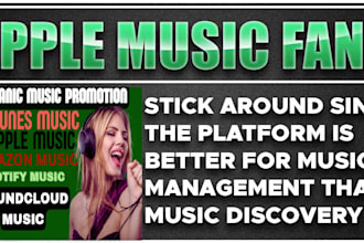 do apple music campaign to itunes real listeners and your track