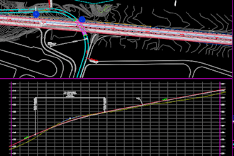 design a highway or road using civil 3d