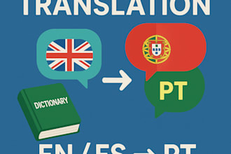 translate your text from spanish or english to european portuguese