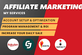 manage your awin affiliate program for more sale