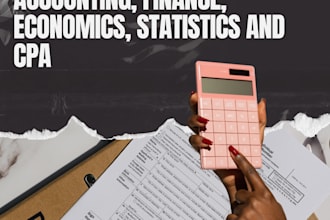 do accounting, finance, economics, statistics and CPA