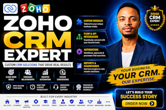 set up, customize, and automate your zoho CRM and zoho one apps