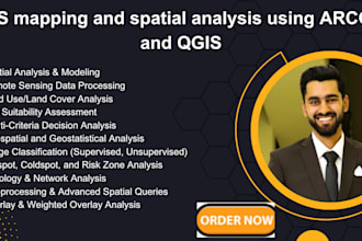 do gis mapping and spatial analysis using arcgis and qgis