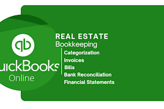 do real estate bookkeeping in quickbooks
