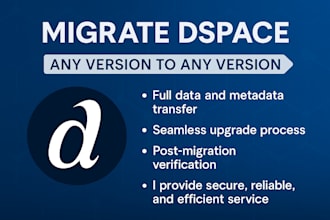 migrate your dspace repository to the latest version