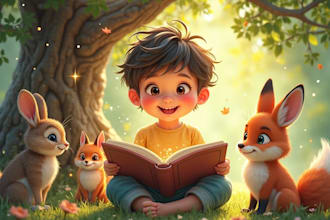 write educational and moral stories for children