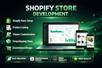 professional shopify product listing