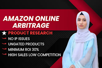 do product research for amazon online arbitrage