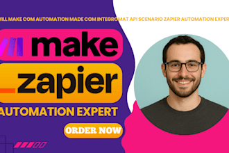 make com automation made com integromat api scenario zapier automation expert
