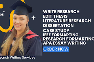 review, proofread or edit dissertations, thesis or manuscript for masters or phd