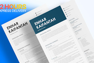 update and redesign your resume and CV
