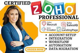 do zoho recruit zoho sales automation zoho creator zoho landing page integration