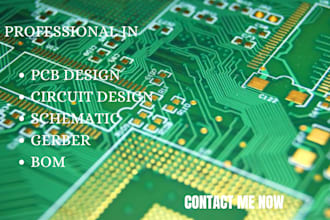 do pcb design, layout using kicad, schematic to printed circuit board esp32 pcb
