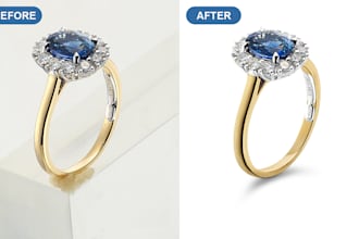 professionally jewelry retouching and color enhancement