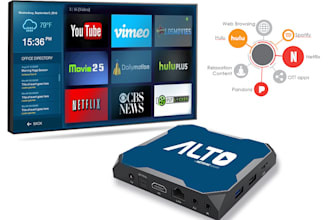 create an xtream UI panel iptv website design and webchat