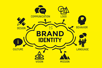 design brand identity, logo, and complete business branding for you