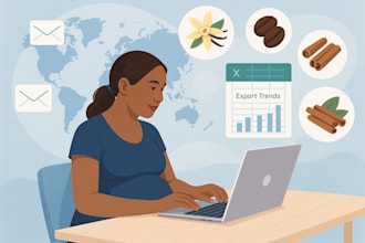 manage your emails and excel files  french virtual assistant