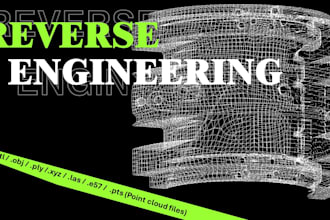 convert mesh, stl, or point cloud files into 3d cad models