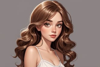 cartoon drawing from photo