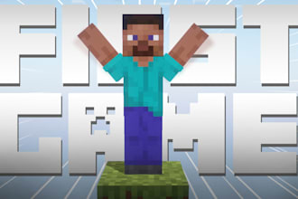 create the best viral professional custom minecraft thumbnail