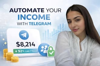 create a telegram bot for paid groups, subscription systems