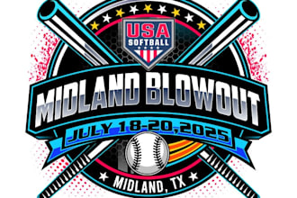 design unique softball logo