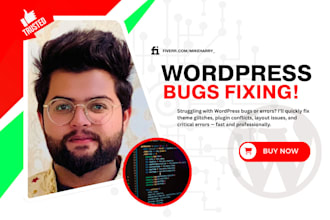 fix wordpress issues errors bugs woocommerce problems elementor glitches crashes