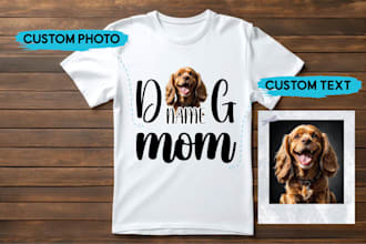 create illustrated t shirt designs and custom merch graphics
