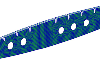 do fem structural stress analysis in msc nastran patran