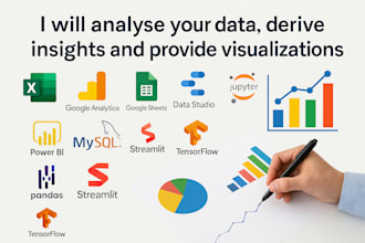 analyse your data, derive insights and provide visualizations