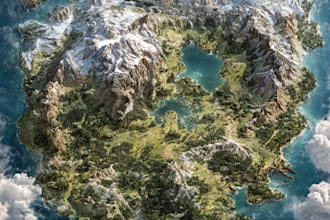 make a fantasy map for your dnd game