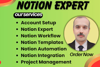 your notion expert, notion consultant, notion templates, custom notion workspace