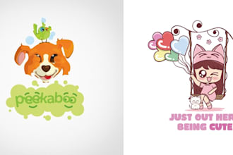 raw cute kawaii character emoji sticker logo