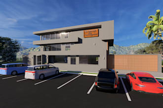 make 3d sketchup models and  vray renderings