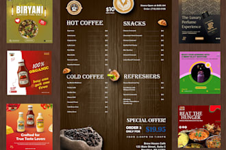 do instagram and facebook posts,carousels ,flyers and social media post design