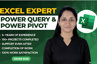 do excel automation with macros, power query and power pivot in excel