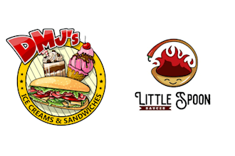 design modern restaurant, pizza, bbq, burger, drink, catering, food logo