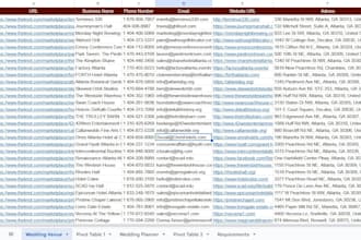 do web scraping, data extraction, website scraper, data mining from any website