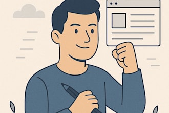 develop a web page