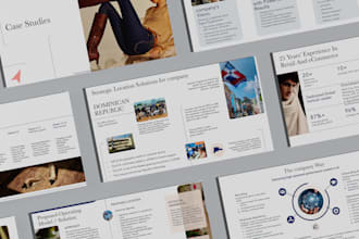 create modern, branded presentations for your company