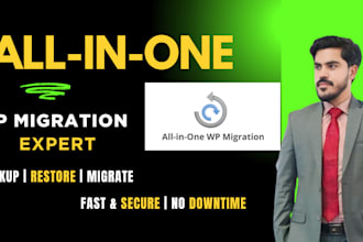 backup, migrate or restore your wordpress site using all in one wp migration
