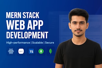 develop mern stack web application react node js developer