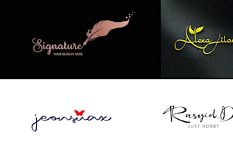 create custom hand lettering calligraphy typography logo